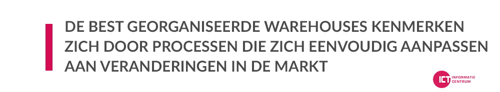 georganiseerde warehouse management